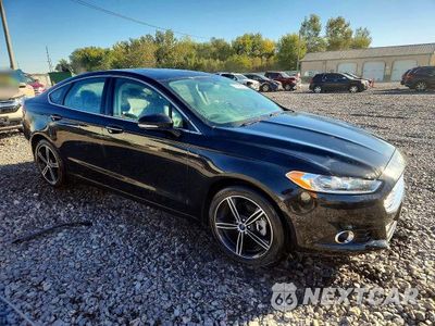 Czwarte zdjęcie samochodu z boku: 2014 FORD FUSION SE VIN:3FA6P0HD6ER119343 - miniatura