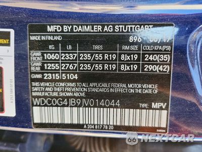 Zdjęcie 13 z 13 samochodu: 2018 MERCEDES-BENZ GLC 300 VIN:WDC0G4JB9JV014044 - miniatura