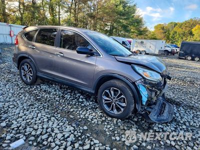 Czwarte zdjęcie samochodu z boku: 2015 HONDA CR-V LX VIN:5J6RM4H37FL071943 - miniatura