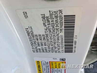 Zdjęcie 12 z 12 samochodu: 2022 HONDA ACCORD HYBRID SPORT VIN:1HGCV3F29NA043151 - miniatura