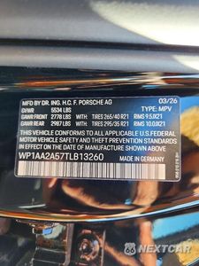 Zdjęcie 13 z 13 samochodu: 2026 PORSCHE MACAN BASE VIN:WP1AA2A57TLB13260 - miniatura