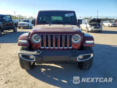Piąte zdjęcie samochodu w środku: 2021 JEEP WRANGLER UNLIMITED SAHARA 4XE VIN:1C4JJXP64MW658458 - miniatura