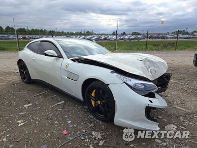 Czwarte zdjęcie samochodu z boku: 2018 FERRARI GTC4 LUSSO VIN:ZFF82WNA0J0237317 - miniatura