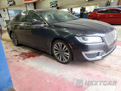 Czwarte zdjęcie samochodu z boku: 2017 LINCOLN MKZ SELECT VIN:3LN6L5D9XHR659590 - miniatura
