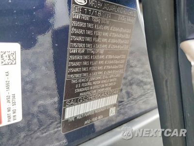 Zdjęcie 13 z 13 samochodu: 2019 LAND ROVER RANGE ROVER SUPERCHARGED VIN:SALGS2RE6KA537044 - miniatura