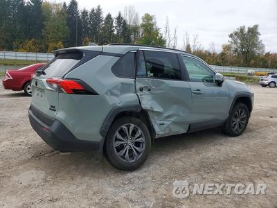 Trzecie zdjęcie samochodu z tyłu: 2023 TOYOTA RAV4 XLE PREMIUM VIN:4T3B6RFV6PU135388 - miniatura