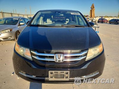 Piąte zdjęcie samochodu w środku: 2014 HONDA ODYSSEY EXL VIN:5FNRL5H64EB074079 - miniatura