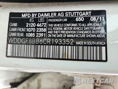 Zdjęcie 12 z 12 samochodu: 2012 MERCEDES-BENZ C 300 4MATIC VIN:WDDGF8BB6CR193352 - miniatura