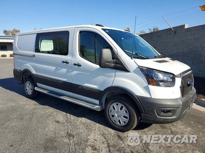 Czwarte zdjęcie samochodu z boku: 2026 FORD TRANSIT T-250 VIN:1FTBR1Y87TKA82316 - miniatura