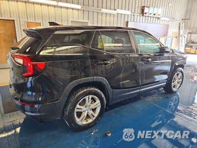 Trzecie zdjęcie samochodu z tyłu: 2022 GMC TERRAIN SLE VIN:3GKALTEV3NL231989 - miniatura
