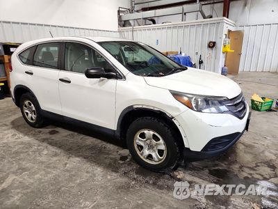 Czwarte zdjęcie samochodu z boku: 2014 HONDA CR-V LX VIN:5J6RM4H37EL110688 - miniatura