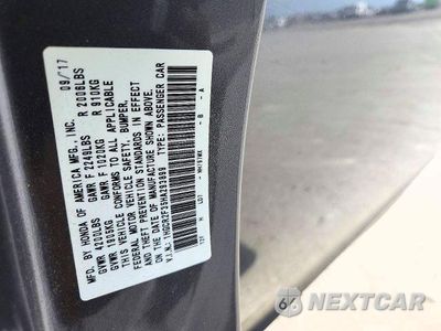 Zdjęcie 13 z 13 samochodu: 2017 HONDA ACCORD LX VIN:1HGCR2F35HA293899 - miniatura