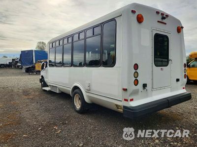 Trzecie zdjęcie samochodu z tyłu: 2011 FORD E450 SHUTTLE BUS VIN:1FDFE4FS6BDB00476 - miniatura