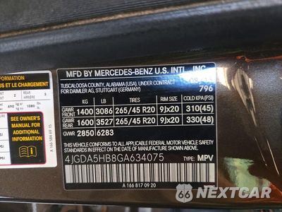 Zdjęcie 13 z 13 samochodu: 2016 MERCEDES-BENZ GLE 350 4MATIC VIN:4JGDA5HB8GA634075 - miniatura