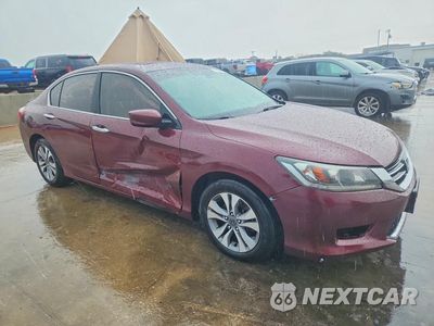 Czwarte zdjęcie samochodu z boku: 2014 HONDA ACCORD LX VIN:1HGCR2F39EA176841 - miniatura