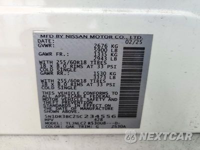 Zdjęcie 13 z 13 samochodu: 2025 NISSAN PATHFINDER SV VIN:5N1DR3BC2SC234556 - miniatura