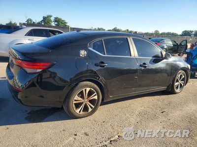 Trzecie zdjęcie samochodu z tyłu: 2021 NISSAN SENTRA SV VIN:3N1AB8CV6MY249194 - miniatura