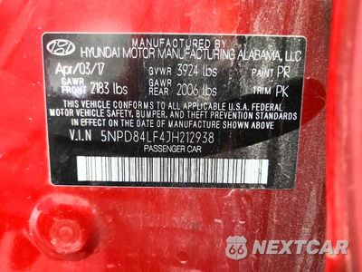 Zdjęcie 13 z 13 samochodu: 2018 HYUNDAI ELANTRA SEL VIN:5NPD84LF4JH212938 - miniatura