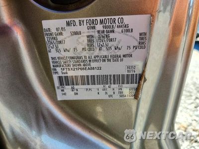 Zdjęcie 13 z 13 samochodu: 2006 FORD F250 SUPER DUTY VIN:1FTSX21P66EA58122 - miniatura