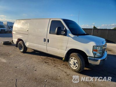 Czwarte zdjęcie samochodu z boku: 2012 FORD ECONOLINE E150 VAN VIN:1FTNE1EW0CDA60626 - miniatura
