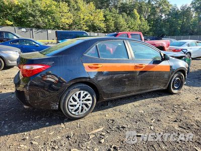 Trzecie zdjęcie samochodu z tyłu: 2019 TOYOTA COROLLA LE VIN:2T1BURHE2KC141176 - miniatura
