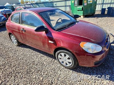 Czwarte zdjęcie samochodu z boku: 2007 HYUNDAI ACCENT GS VIN:KMHCM36C17U011236 - miniatura