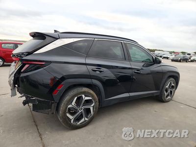 Trzecie zdjęcie samochodu z tyłu: 2023 HYUNDAI TUCSON SEL VIN:5NMJFCAE5PH203135 - miniatura