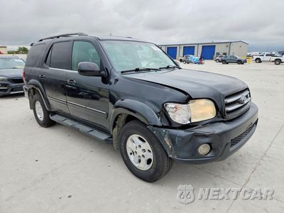 Czwarte zdjęcie samochodu z boku: 2001 TOYOTA SEQUOIA LIMITED VIN:5TDZT38A41S003589 - miniatura