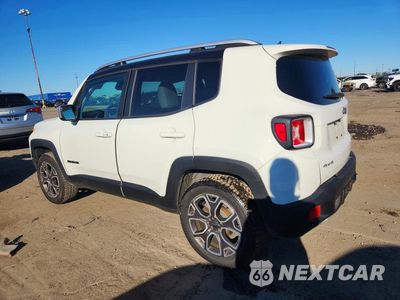 Drugie zdjęcie samochodu z przodu: 2017 JEEP RENEGADE LIMITED VIN:ZACCJBDB6HPG10881 - miniatura