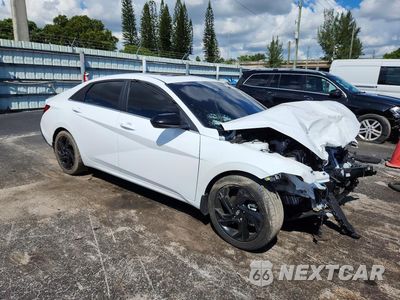 Czwarte zdjęcie samochodu z boku: 2026 HYUNDAI ELANTRA SEL SPORT PREMIUM VIN:KMHLS4DG2TU104312 - miniatura