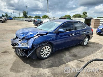 2019 NISSAN SENTRA SV 3N1AB7AP7KL602728 - główne zdjęcie licytacji z USA - miniatura