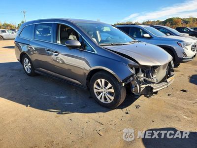 Czwarte zdjęcie samochodu z boku: 2016 HONDA ODYSSEY EXL VIN:5FNRL5H60GB027540 - miniatura