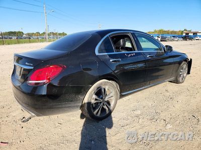 Trzecie zdjęcie samochodu z tyłu: 2019 MERCEDES-BENZ C 300 4MATIC VIN:55SWF8EB9KU296995 - miniatura