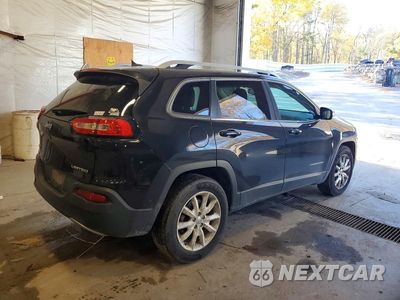 Trzecie zdjęcie samochodu z tyłu: 2014 JEEP CHEROKEE LIMITED VIN:1C4PJMDB7EW140405 - miniatura