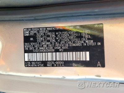 Zdjęcie 13 z 13 samochodu: 2006 TOYOTA SEQUOIA VIN:5TDZT34A36S280098 - miniatura
