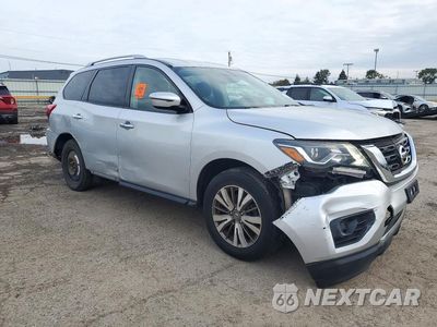 Czwarte zdjęcie samochodu z boku: 2019 NISSAN PATHFINDER SV VIN:5N1DR2MMXKC580953 - miniatura