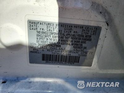 Zdjęcie 12 z 12 samochodu: 2017 NISSAN VERSA NOTE S PLUS VIN:3N1CE2CP0HL379909 - miniatura