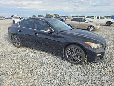 Czwarte zdjęcie samochodu z boku: 2014 INFINITI Q50 SPORT VIN:JN1BV7AR3EM703191 - miniatura