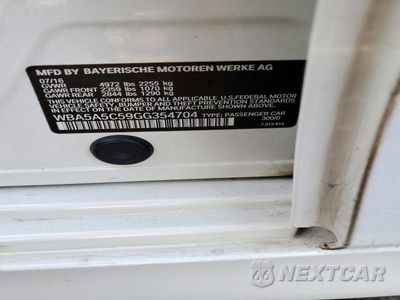 Zdjęcie 12 z 12 samochodu: 2016 BMW 528 I VIN:WBA5A5C59GG354704 - miniatura