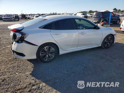 Trzecie zdjęcie samochodu z tyłu: 2017 HONDA CIVIC EXL VIN:19XFC1F78HE210988 - miniatura