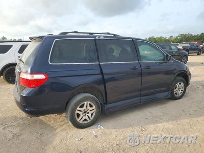 Trzecie zdjęcie samochodu z tyłu: 2007 HONDA ODYSSEY EXL VIN:5FNRL38767B060832 - miniatura