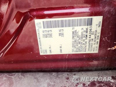 Zdjęcie 12 z 12 samochodu: 2016 NISSAN MAXIMA 3.5 SL VIN:1N4AA6AP9GC442063 - miniatura