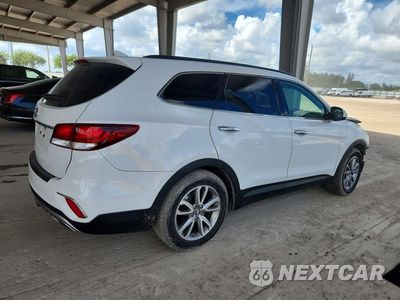 Trzecie zdjęcie samochodu z tyłu: 2017 HYUNDAI SANTA FE SE VIN:KM8SM4HF3HU227647 - miniatura