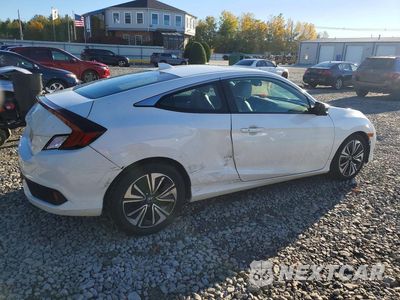 Trzecie zdjęcie samochodu z tyłu: 2017 HONDA CIVIC EXL VIN:2HGFC3B78HH353172 - miniatura