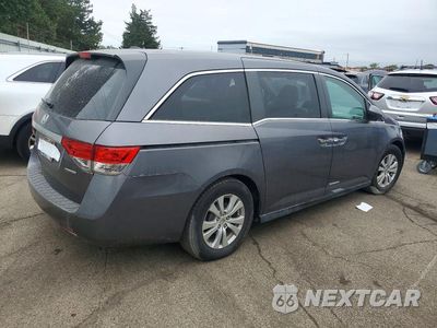 Trzecie zdjęcie samochodu z tyłu: 2016 HONDA ODYSSEY SE VIN:5FNRL5H3XGB138862 - miniatura