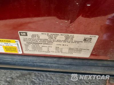 Zdjęcie 13 z 13 samochodu: 2015 CHEVROLET TRAVERSE LT VIN:1GNKRGKD6FJ266317 - miniatura
