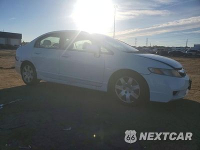 Czwarte zdjęcie samochodu z boku: 2010 HONDA CIVIC LX VIN:2HGFA1F53AH584666 - miniatura