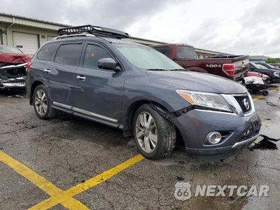 Czwarte zdjęcie samochodu z boku: 2014 NISSAN PATHFINDER S VIN:5N1AR2MM1EC688935 - miniatura