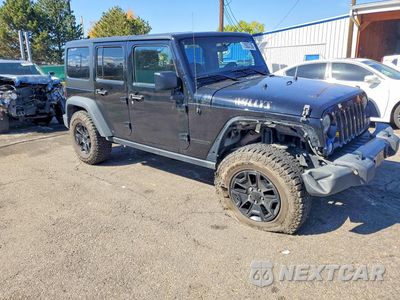 Czwarte zdjęcie samochodu z boku: 2015 JEEP WRANGLER UNLIMITED SPORT VIN:1C4BJWDG2FL721959 - miniatura