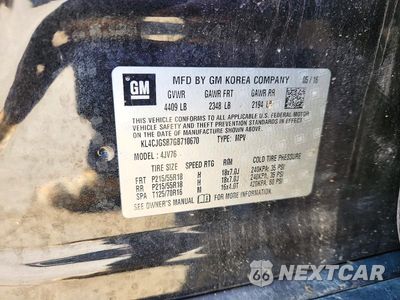 Zdjęcie 12 z 12 samochodu: 2016 BUICK ENCORE VIN:KL4CJGSB7GB710670 - miniatura